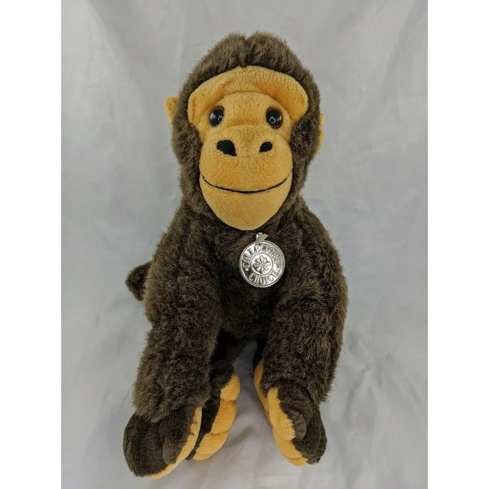 Brown Monkey Chimp Ape Plush 12 Inch Tb Trading Co Stuffed Animal Toy